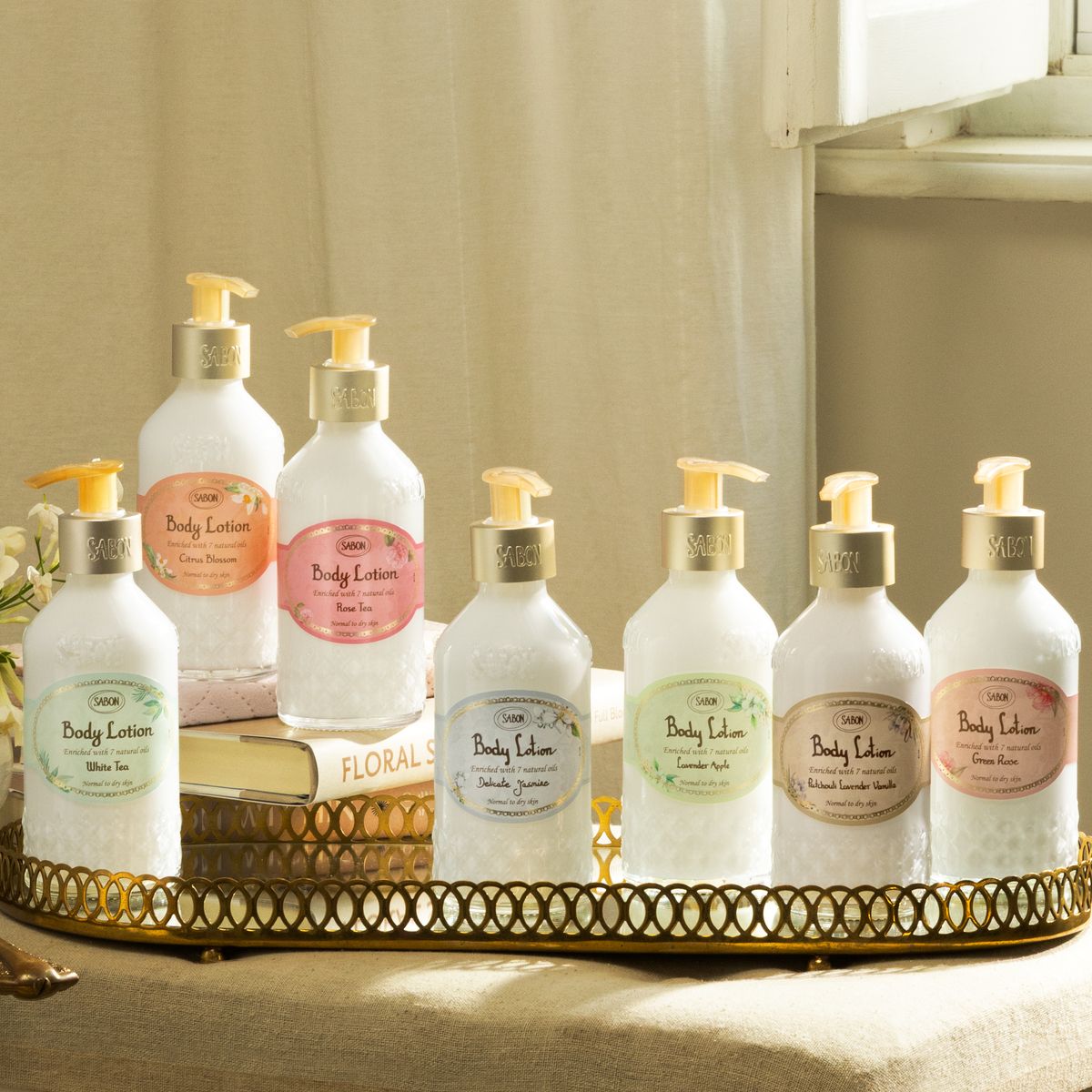 ボディローション(ボトル) ローズティーの商品画像